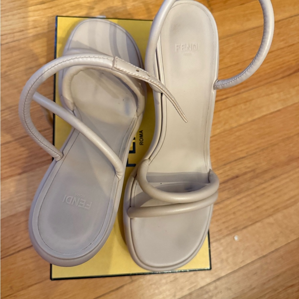 Fendi Women's Beige Sandals